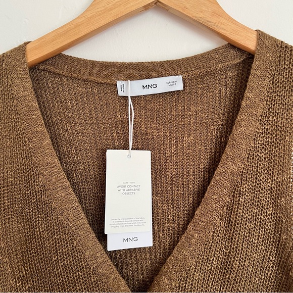 NWT MANGO Jazmin Sleeveless Sweater Vest - Picture 4 of 6